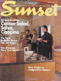 Sunset, The Magazine of Western Living, March 1993, 'The Most Beautiful Beans you can Grow.'