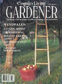 Country Living Gardener, Winter 1995, 'Spilling the Beans.'