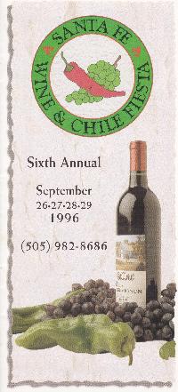 Santa Fe Wine and Chile Fiesta, September 1996, A Day on the Farm in Georgia O'Keeffe Country