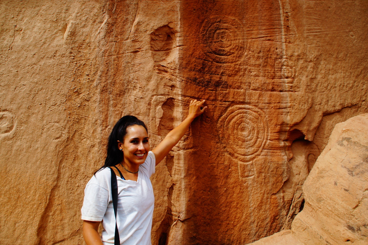 Gallina Canyon Petroglyphs